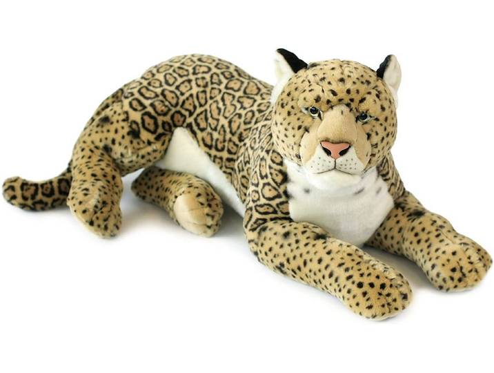 Anna Club Plüsch Kuscheltier Plüschtier Jaguar (liegend, 81m), stehend