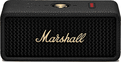 Altavoz inalámbrico - Marshall EMBERTON III, 76 W, Bluetooth, Autonomía 32 h, Micrófono, Black and Brass