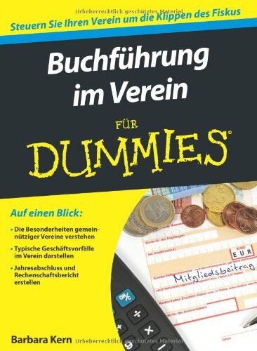 Barbara Kern - Buchführung im Verein für Dummies (Fur Dummies) - Preis vom 18.10.2026 19:22:15 h