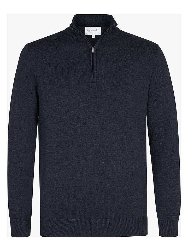 Michaelis Pullover in Dunkelblau - M