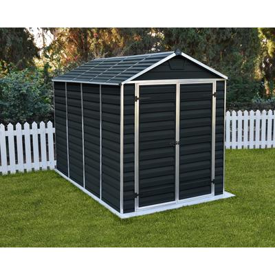 Gerätehaus PALRAM - CANOPIA "Skylight", grau, Aluminium, Kunststoff, Polycarbonat (PC), Gerätehäuser, mit lebenslang widerstandsfähigen Wandpaneelen
