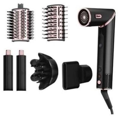 Ufesa Shark HD440EU FlexStyle 5-in-1 Haartrockner schwarz mit Diffusor & Konzentrator