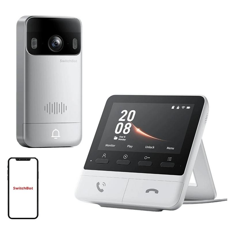 SwitchBot Video-Türklingel - Intelligente Video-Türklingel (WLAN) (W6702001)