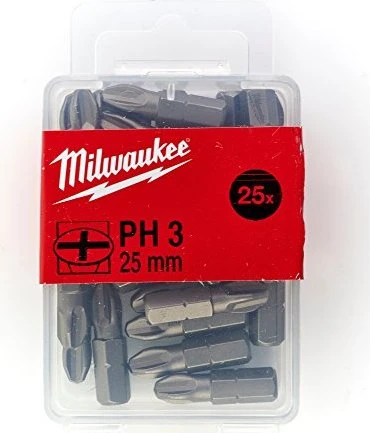 Milwaukee PH 3 x 25 mm - 25 pcs (36148837)
