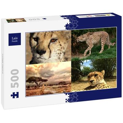 Lais Puzzle Collage Gepard 500 Teile