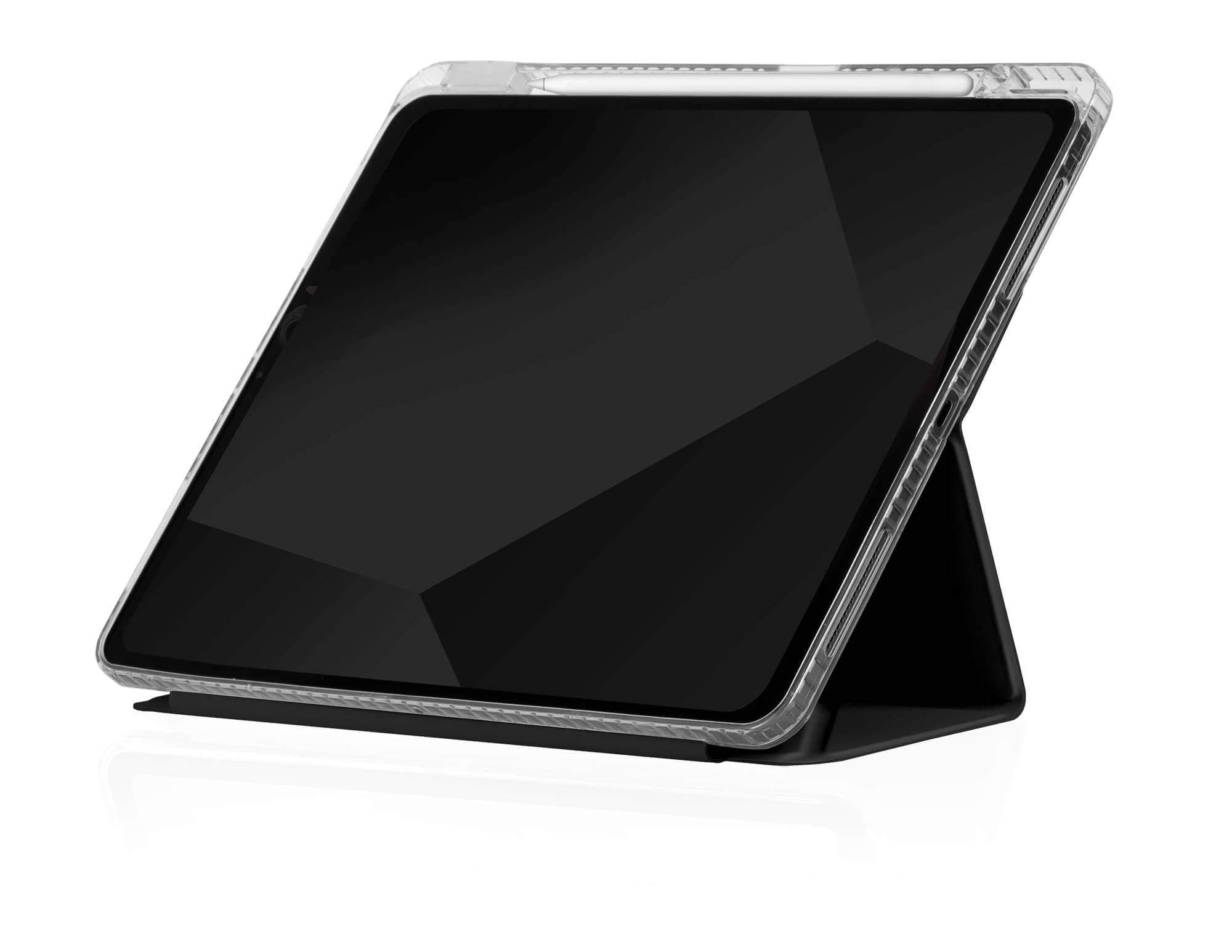 STM Goods STM Opp Case für Apple iPad Air 13 Zoll (M2/2024; M3/2025) schwarz/transparent STM-222-436LY-01