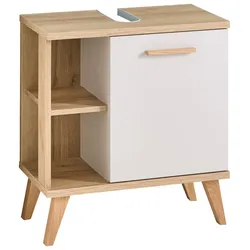 XORA Waschbeckenunterschrank QS966 - B/H/T ca. 60.50x65.00x33.00