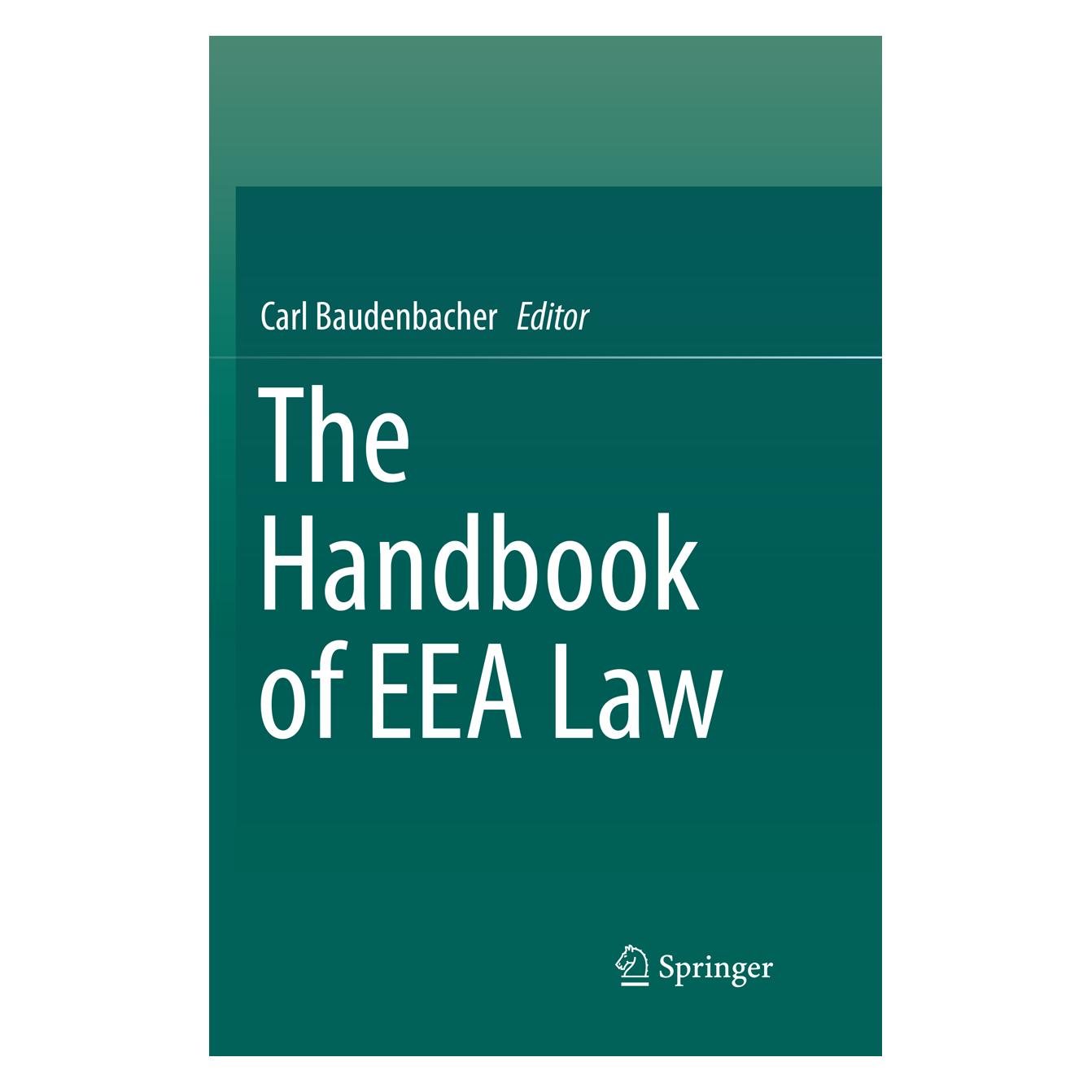 Springer The Handbook of EEA Law (Englisch, Softcover, Carl Baudenbacher) (56041492)