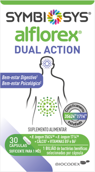 Symbiosys Alflorex Dual Action 30 cápsulas