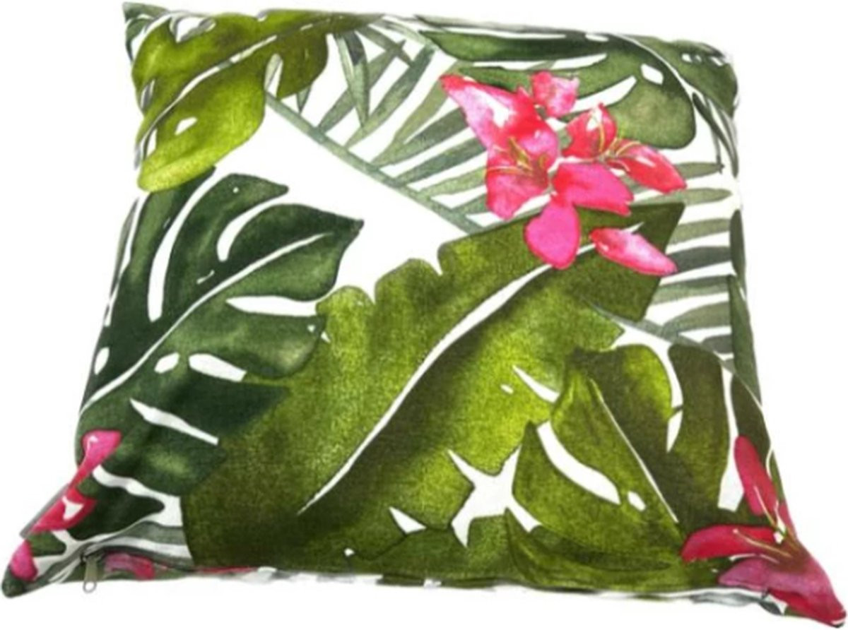 Madison sierkussen Tropical Flower le sud 50 x 50 cm