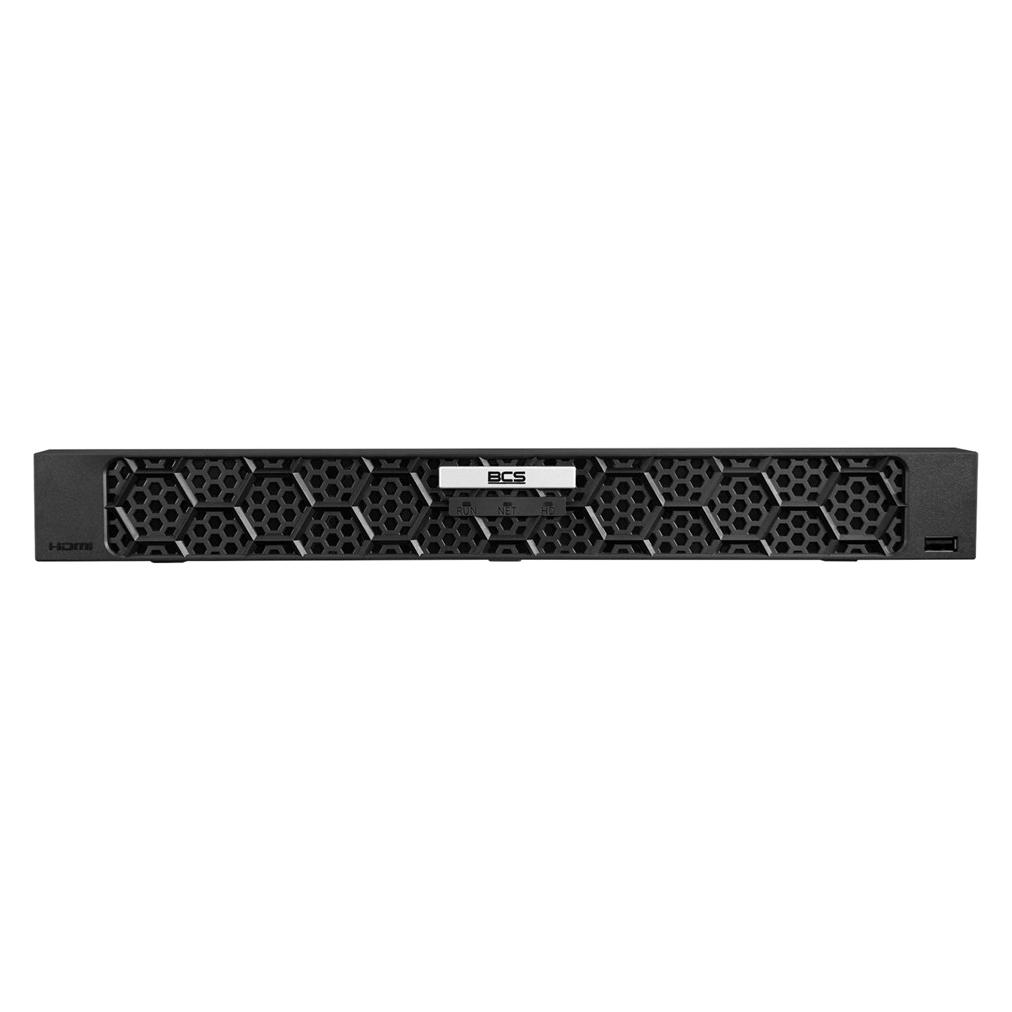 BCS BCS-P-NVR0902-A-4K(5) 9-Kanal IP Recorder 16MP mit 2 Festplatten und HDMI 4K (Netzwerk Videorecorder (NVR)) (BCS-P-NVR0902-A-4K(5))
