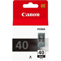 Canon, Druckerpatrone, PG-40 BLK INK BLISTER W/SEC (BK)