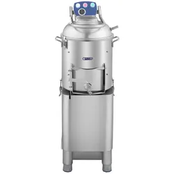Royal Catering Kartoffelschäler Kartoffelschälmaschine Stundenleistung 300Kg Pro Stunde 10 2Min, Sparschäler, Silber