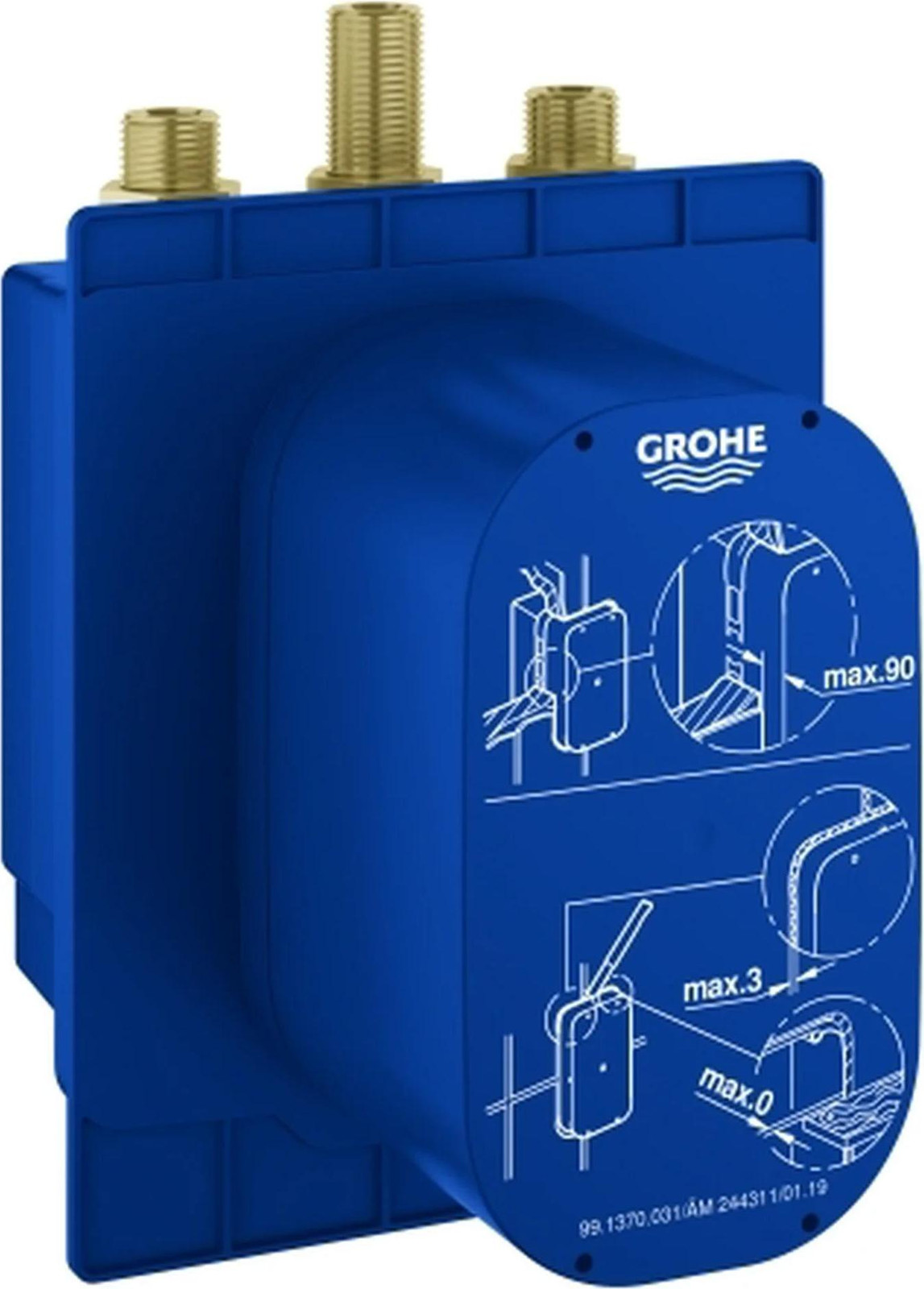 Grohe UP-inbouwdoos Eurosmart CT 36322_1 voor zelfslotende FMS mengkranen