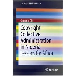 Copyright Collective Administration in Nigeria, Fachbücher von Olukunle Ola