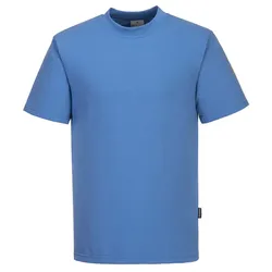 ESD Antistatik T-Shirt "AS20" - 5XL - hellblau