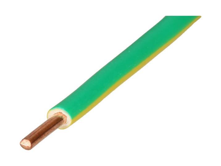 Max Hauri AG T-Draht H07V-U2.5 100m gelb/grün