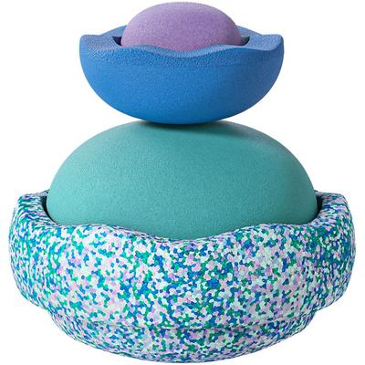Balancetrainer STAPELSTEIN "Stapelstein Inside Set, 4 Teile", bunt (cool classic), Balancetrainer, Kinder, EPP (Expanded Polypropylene), Made in Germany
