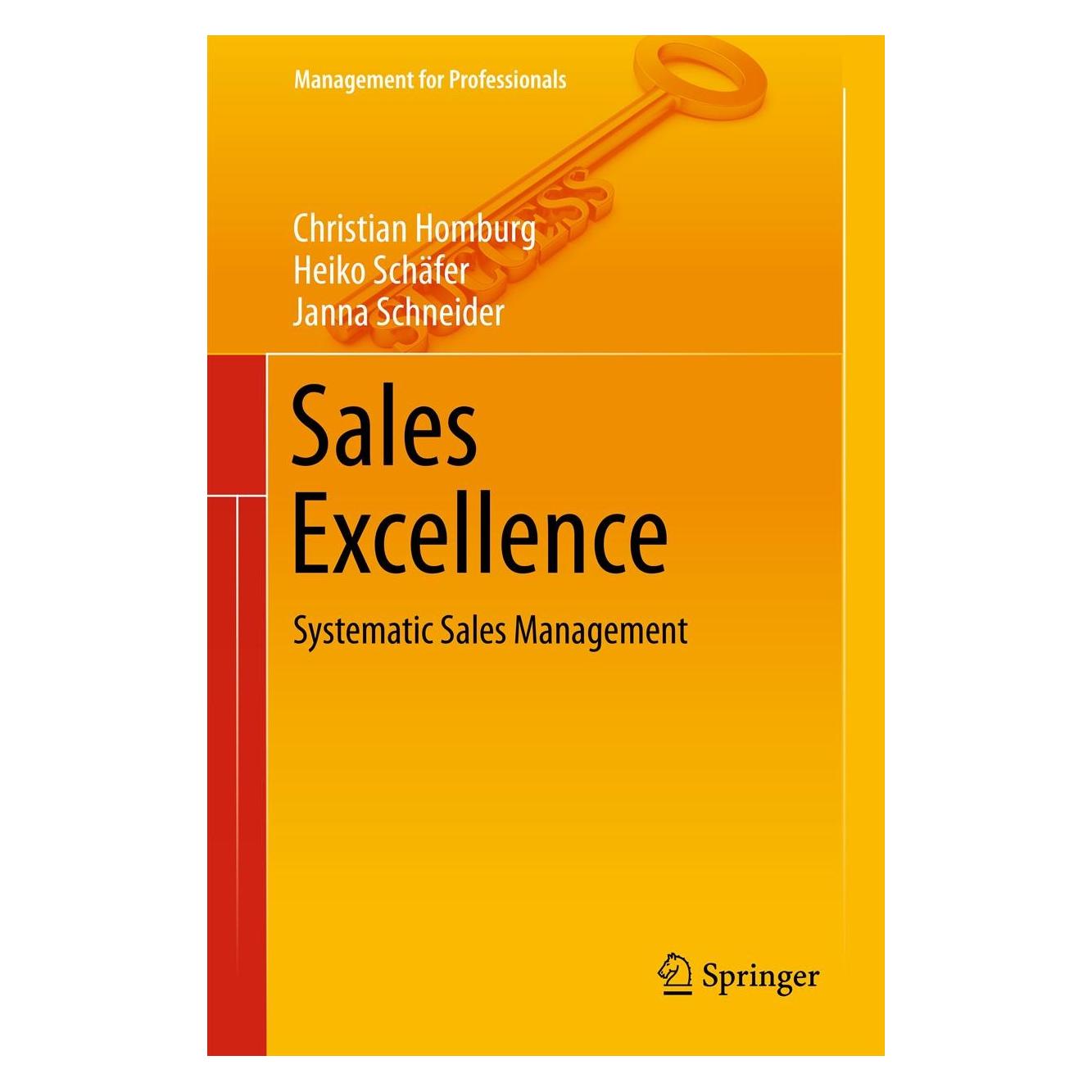 Springer Sales Excellence (Englisch, Hardcover, Christian Homburg, Heiko Schäfer, Janna Schneider) (9783642291685)