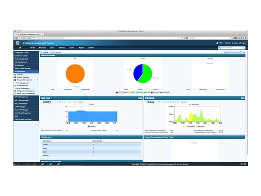 HPE Intelligent Management Center Wireless Service (JF415AAE)