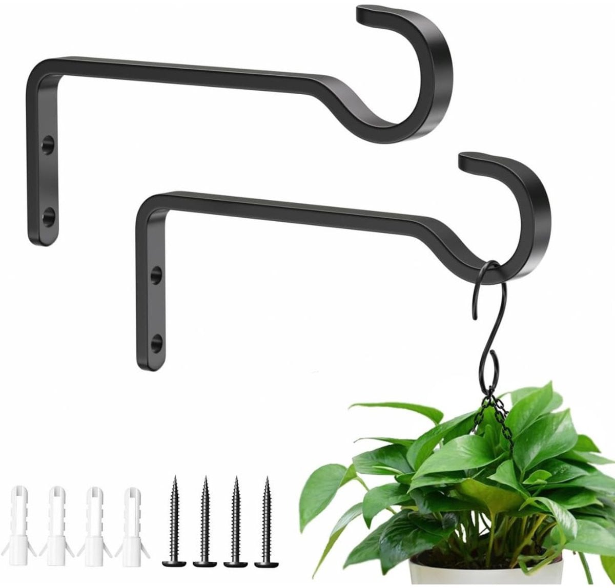White-Label Plantenhaak Hanging Basket - Muurhaak voor planten