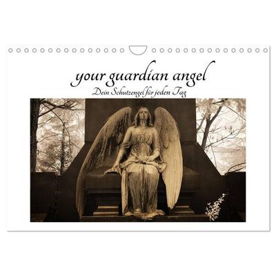 your guardian angel - Dein Schutzengel für jeden Tag (Wandkalender 2027 DIN A4 quer), CALVENDO Monatskalender