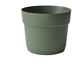 TeraPlast Bloom 19 Pflanzkübel Forest Dunkelgrün rund 19cm Wasserspeicher Topf