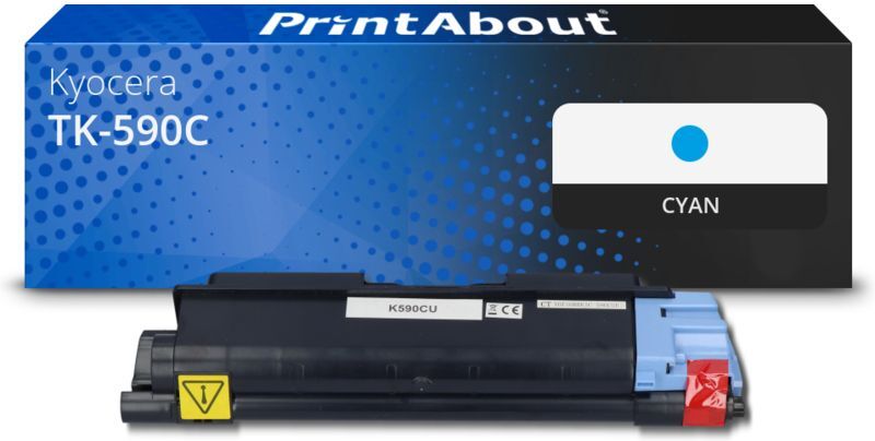 PrintAbout Toner compatible Kyocera TK-590C - Cyan Cyan