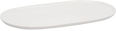Red Vanilla Every Time White Oval Platter