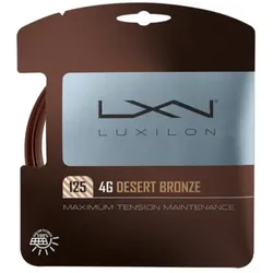 Tennissaite - Luxilon -4G DESERT BRONZE 125 SET