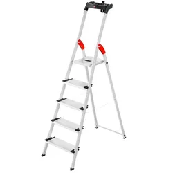 Hailo L80 ComfortLine Stehleiter 5 Stufen