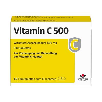 Vitamin C 500 Filmtabletten 50 St
