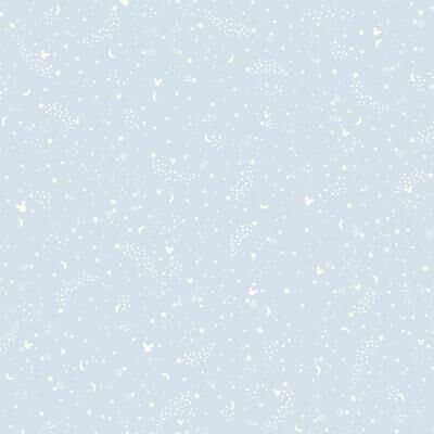 York Wallcoverings Disney Mickey Mouse Star Blue Wallpaper