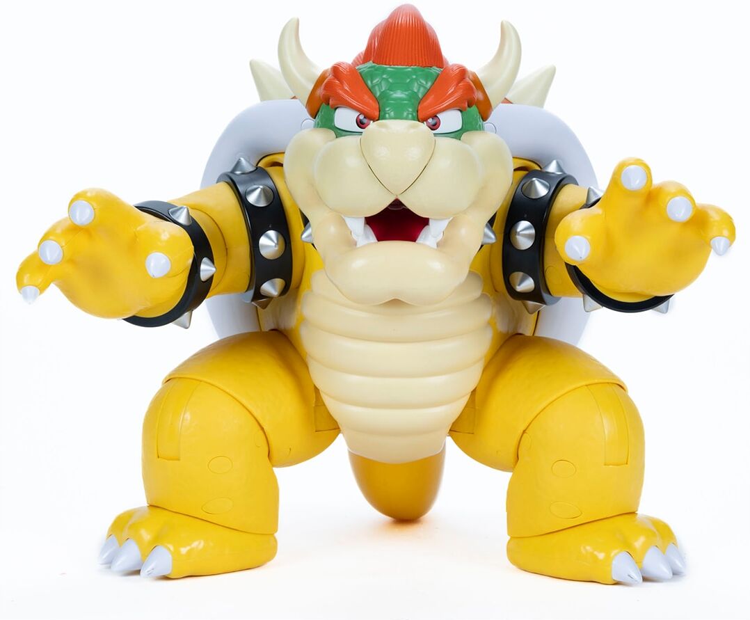 Nintendo Figura Interactiva Bowser con Funciones, Super Mario Jakks Pacific.