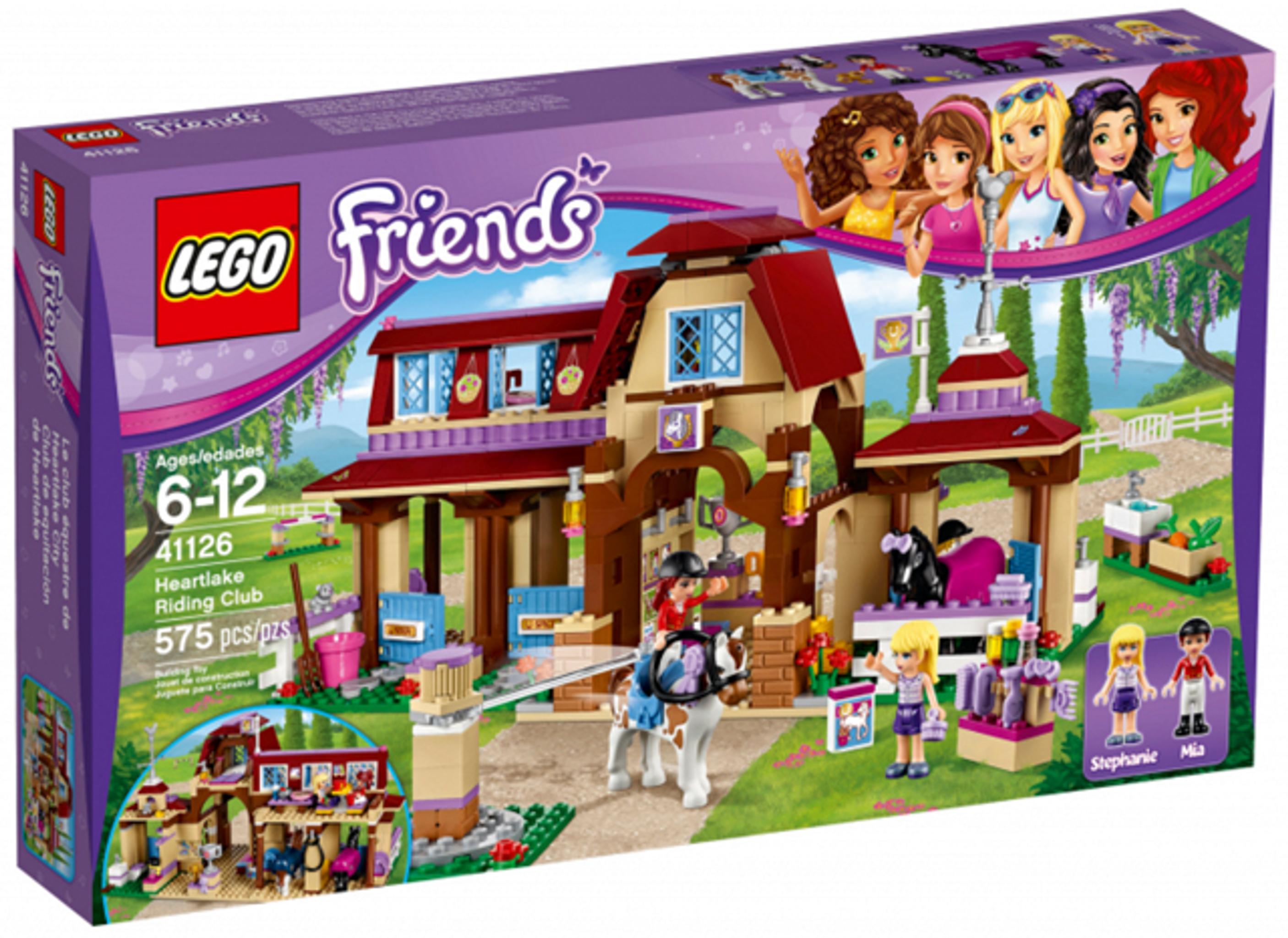 LEGO Friends Heartlake Reiterhof - 41126, Bausatz, 6 Jahr(e), 575 Stück(e), 1,19 kg