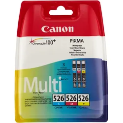 Canon, Druckerpatrone, Cli-526 (C, M, Y)