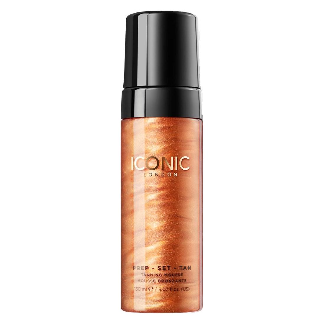 Iconic London Prep Set Tan Mousse für langanhaltende sonnengeküsste Haut und Bronze Glow (150 ml) (HI23002)