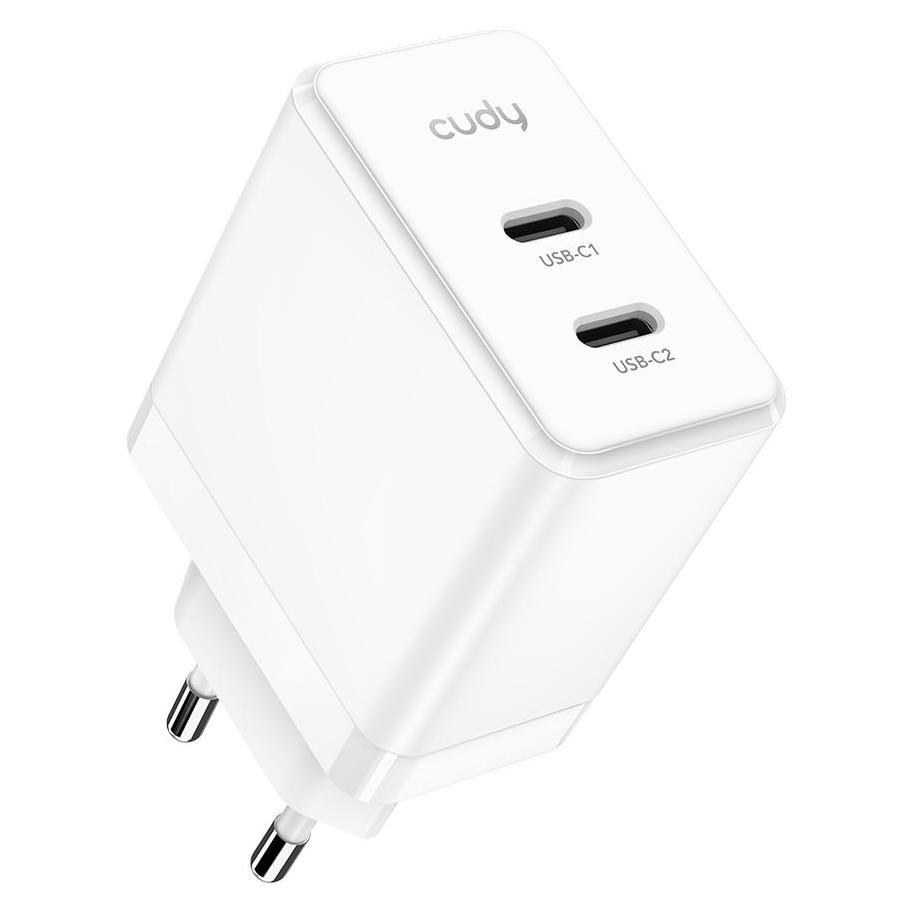 Cudy 40W USB-C EU 2-Port Charger (40 W, 2 Ports) (CH40_EU)