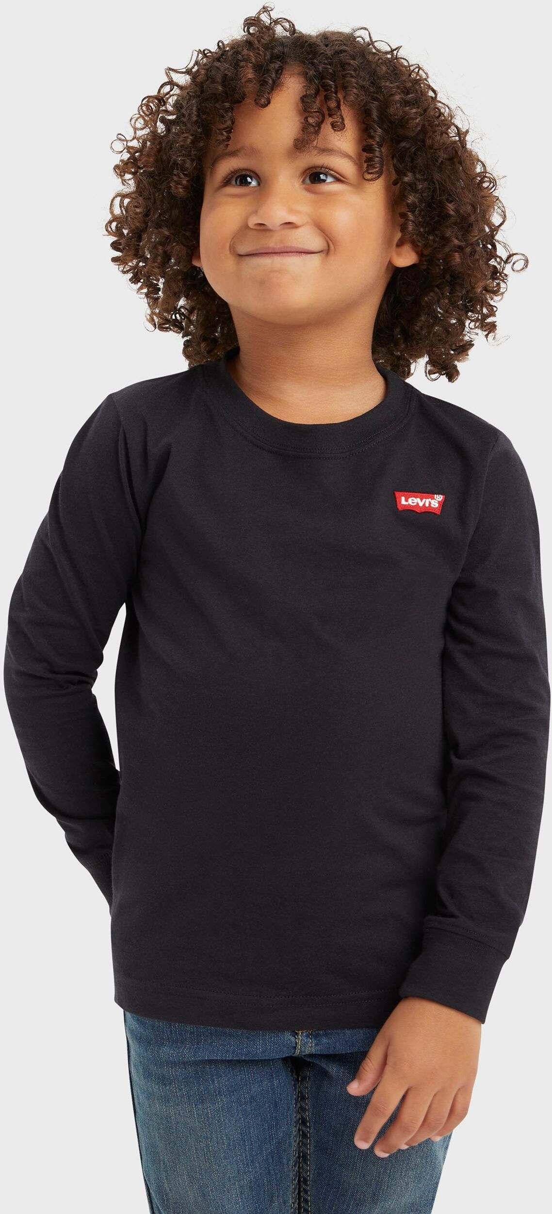 Levi's Kids Levis Kids "LVB LS GRAPHIC TEE SHIRT" mit Logo Stickerei for BOYS