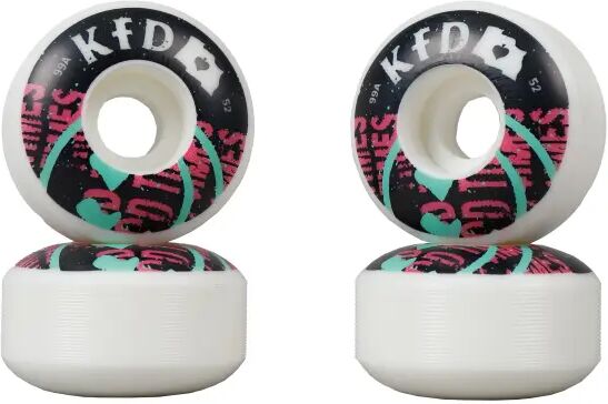 Skateboard Rollen KFD DIY 4 Stk. (52mm - Teal)