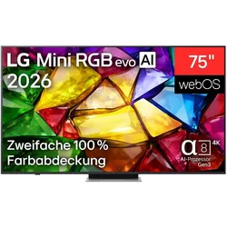 LG 75MRGB87B9B abzgl. 100€ Direktabzug (Schwarz) LCD, 75, 189, Ultra HD