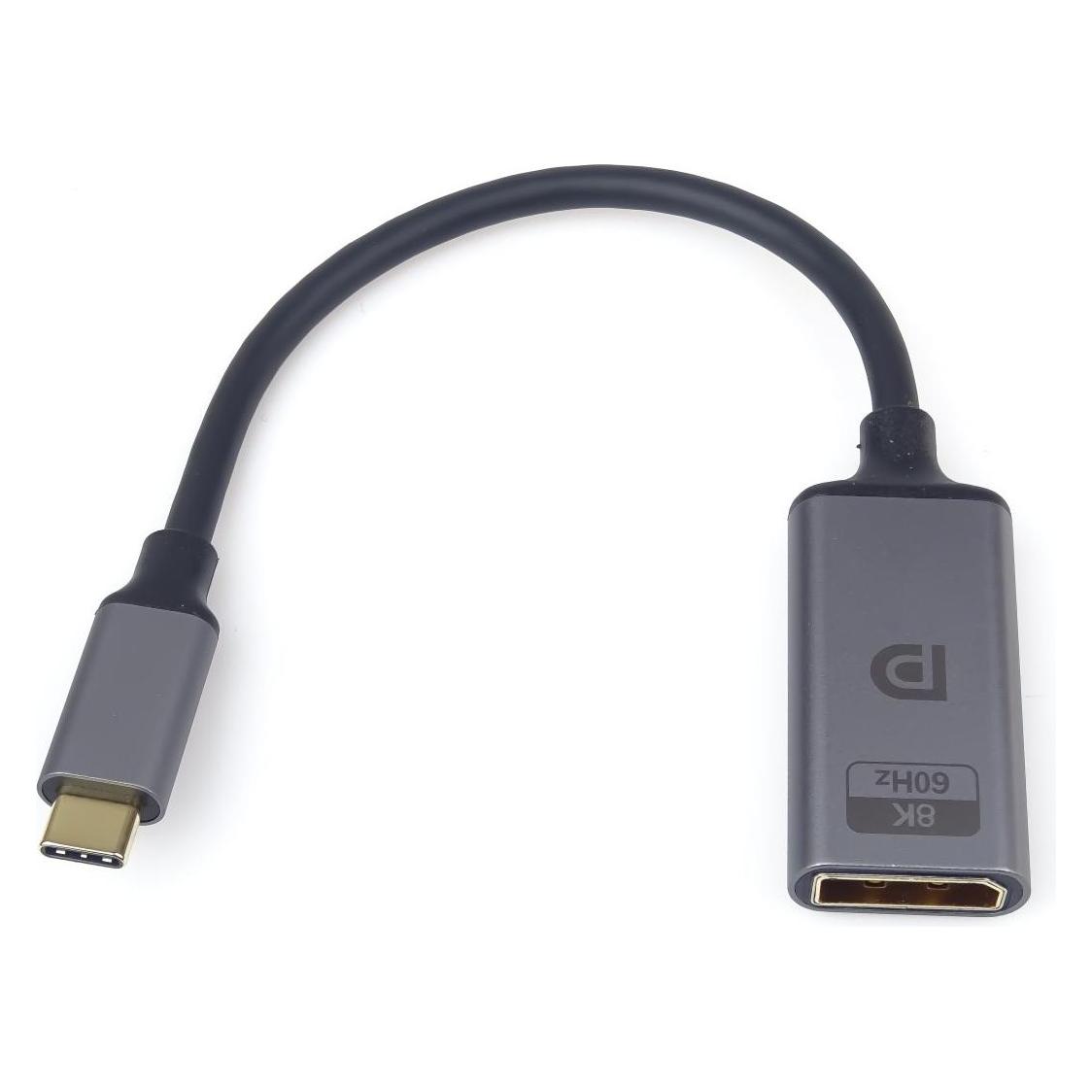 PremiumCord -Adapter USB-C auf DisplayPort DP1.4 männlich-weiblich 8K@60Hz und 4k@120Hz 20cm (DisplayPort) (ku31dp12)
