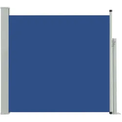 vidaXL Einziehbare seitliche Terrassenmarkise 170 x 300 cm, blaues Lumina-Elite-Modell