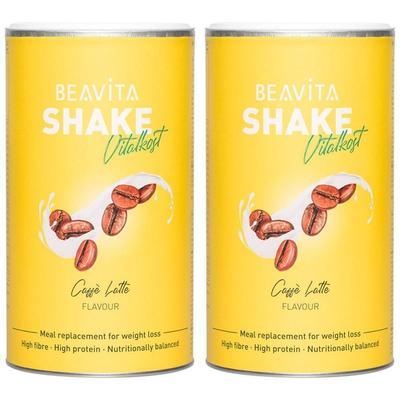 Beavita Vitalkost Diät-Shake, Caffè Latte Doppelpack 2x572 g Pulver