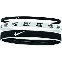 3er Pack NIKE Haarbänder Mixed Width 930 black/white/black