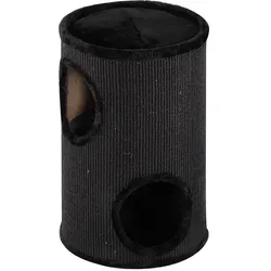EBI Trend Cat Dome Everlast Tower 2-Level (56 cm, Schwarz), Katzenbaum
