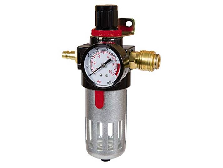 Originele Einhell filterdrukregelaar R3/8 (compressoraccessoires, max. werkdruk 10 bar, 9,5 mm aansluiting)