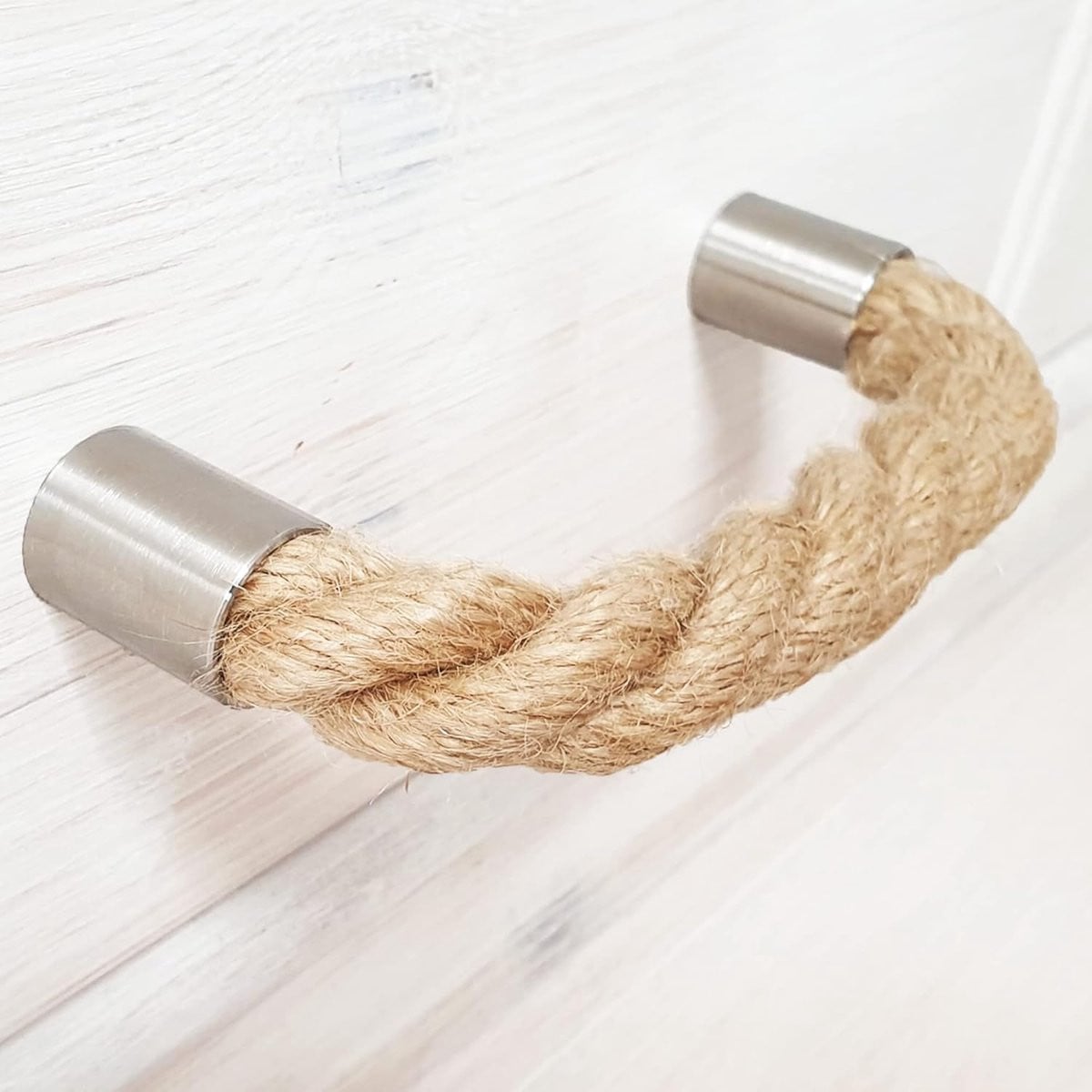 Meubelgreep Jute Touw - Natuurlijk Jute - Lengte: 19,2 cm
