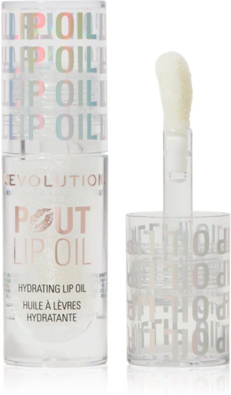 Revolution Pout Lip Oil lip oil with glitter 4.6 ml