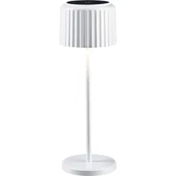 PLM 94879 - Solar Akkuleuchte Else, IP44, dimmbar, 2700K, weiß